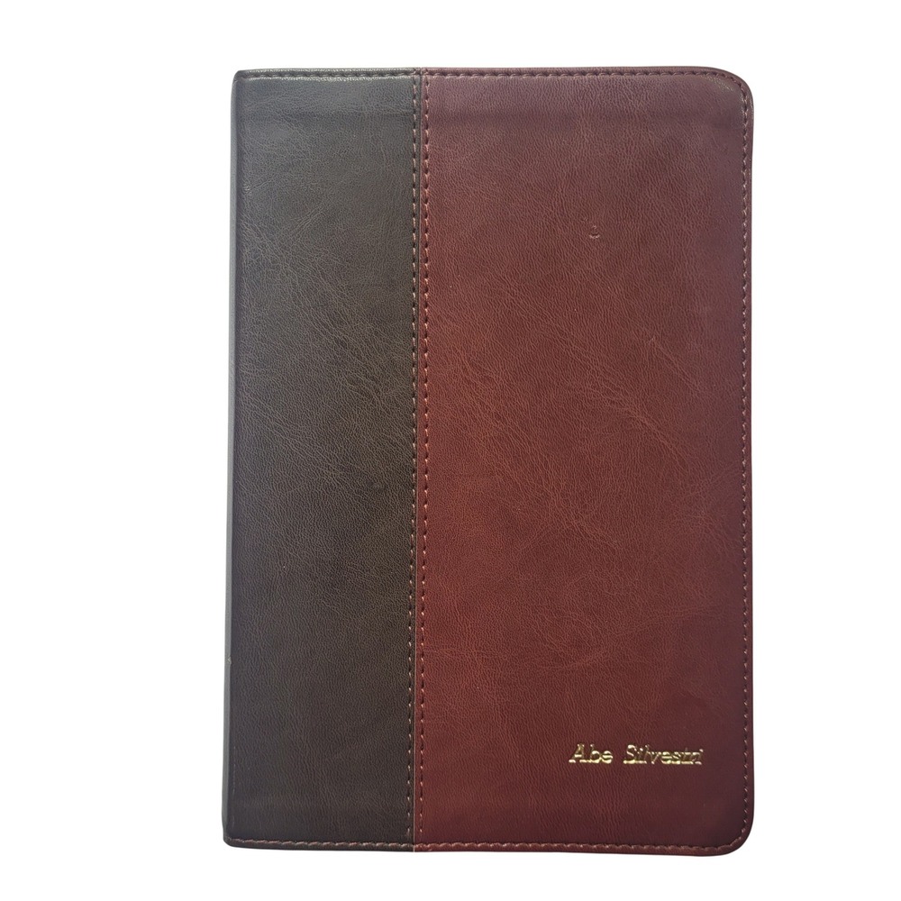 Tyndale NLT Life Application Study Bible Brown Leather‎ Gold Gilt